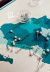 Mapa Mundial Pins