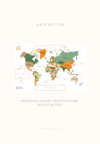 Mapa Mundial Pins