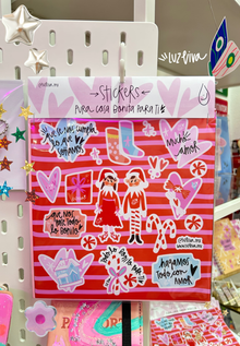  Planilla Navideña Stickers